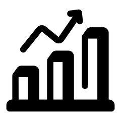 A filled style icon depicting delivery pickup © creativestall