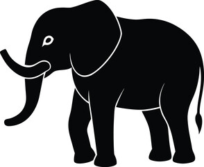 Fototapeta premium Elephant Silhouette