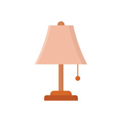 Obraz premium Lamp vector illustration on a white background