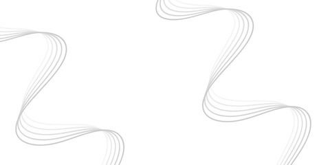 Obraz premium Abstract black and white vector illustration of a swan with curved lines and swirl patterns forming a motion wave backdrop for a modern art design wallpaper