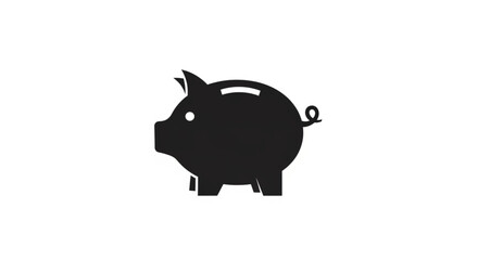 piggy bank isolated on white © GONYONG