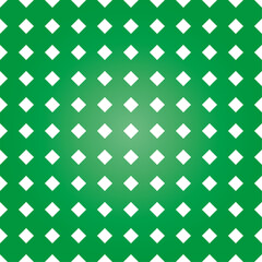 A seamless green geometric gradient pattern with diamonds