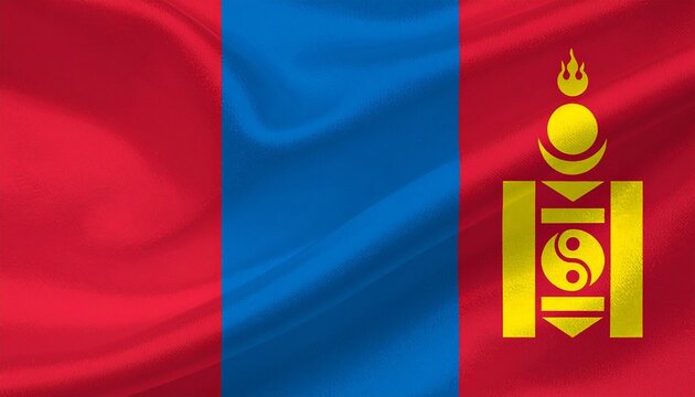 flag of Mongolia