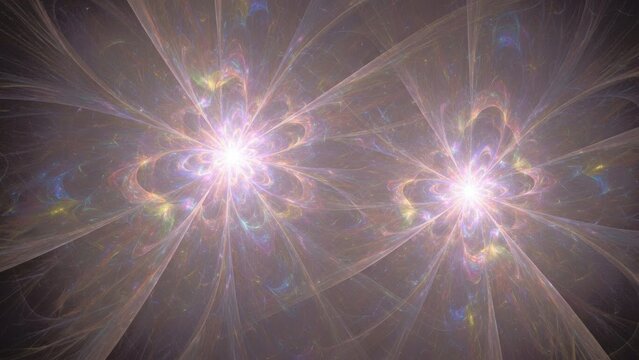 Futuristic Electromagnetic Phenomenon Depicting Bright Pulses and Radiant Energy Waves