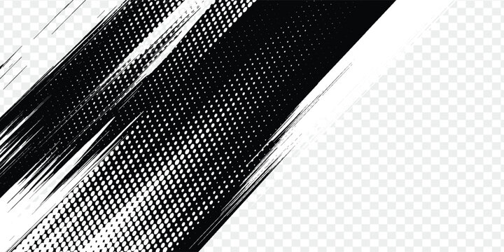 Vector brush stroke texture. Uneven grunge background. Broken abstract vector illustration. Abstract grunge black and white background vector