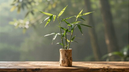 bamboo in the garden