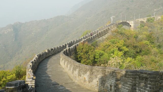The Great Wall of China Mutianyu Section.