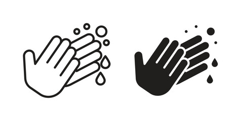 Wash hands icon vector design. Vector elements for infographic web