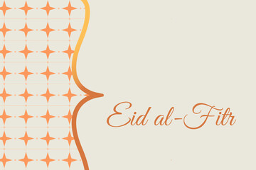 Naklejka premium Celebrating Eid al-Fitr with decorations and cultural symbols during Ramadan