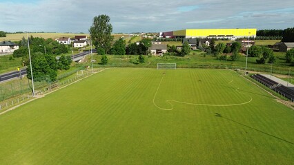 Green soccer field maintenance with autonomous sprayer