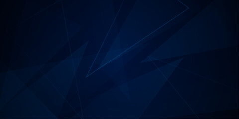 Obraz premium Abstract dark blue geometric texture background abstract design.