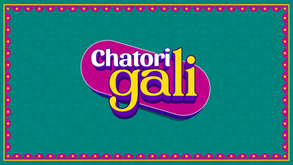 Colourful Indian Restaurant Logo Typography Set &ndash; Desi Food, Cafe & Street Food Branding Designs