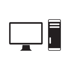 Vector computer icon
