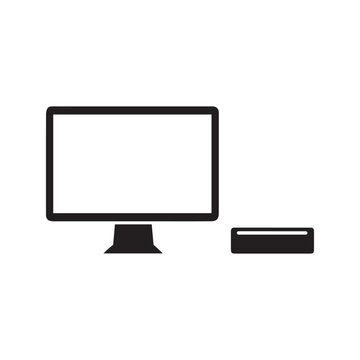 Mini computer vector
