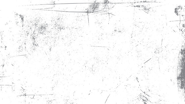 White background with scattered grey dust specks and linear scratches texture grunge distressed dirty