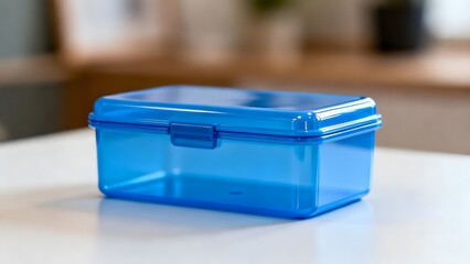 BluePlasticStorageContainer