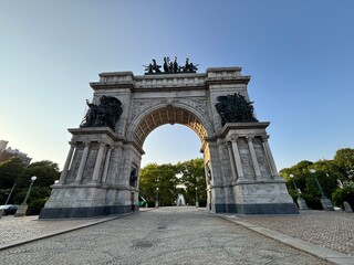 Obraz premium a Brooklyn New York park beautiful 