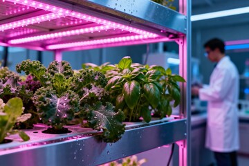 Urban Agriculture: Vertikales High-Tech Farming