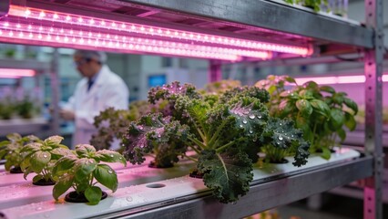 Urban Agriculture: Vertikales High-Tech Farming