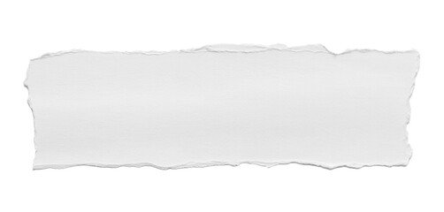 Naklejka premium Ripped Paper, Torn Paper, White Paper, Blank Paper, Paper Texture for Backgrounds and Design Elements