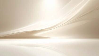 Abstract blue vector background illustration featuring smooth gradient waves and soft curved lines for a digital technology wallpaper design