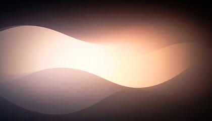 An abstract orange background vector illustration features bright yellow gradient waves and artistic sun lines in a desert pattern design