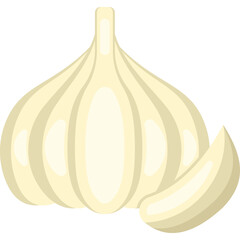 Garlic Flat Icon