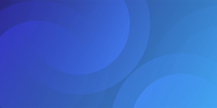 Modern simple art abstract blue background with circles vector illustration nice  blue pattern texture template gradation