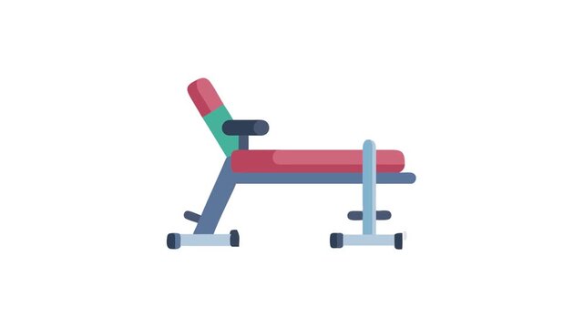  Innovative Multi-Angle Resistance Bench Icon.