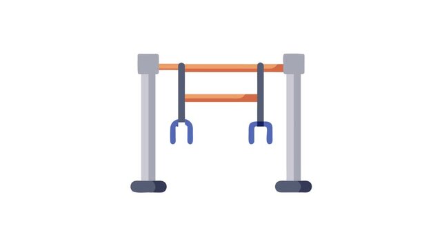  Multi-Angle Resistance Training Pull-Up Bar Icon.