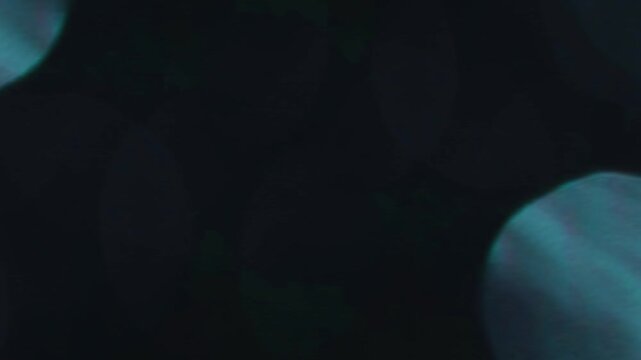 Blurry Optical Bokeh Light Transition, Dark Abstract Blur Sequences Depicting Ambient Motion. perfect for memory flashback