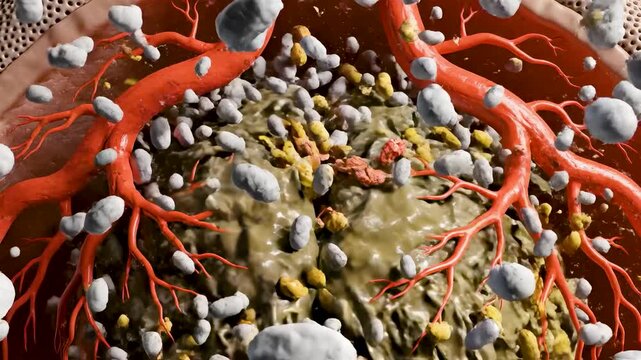 Bacterial Meningitis Infection In Subarachnoid Space Causing Inflamed Meninges Cloudy Cerebrospinal Fluid And Rising Brain Pressure