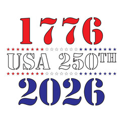 United States 250th Birthday Announcement