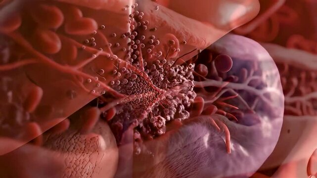 Septic Shock Cascade Showing Bloodstream Infection Immune Overreaction Vessel Failure and Progressive Organ Shutdown in Detailed Anatomy