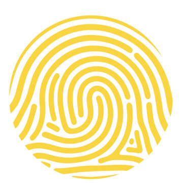 Fingerprint Graphic  illustration element 