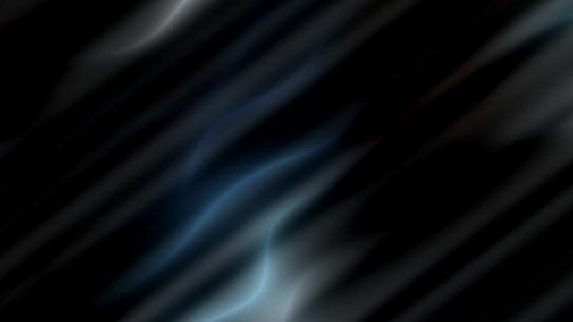 Abstract dark wave forms with flowing, smooth lines and gradient lighting effects