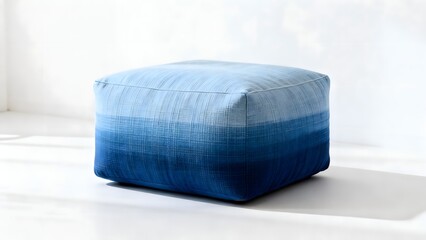 BlueGradientOttoman