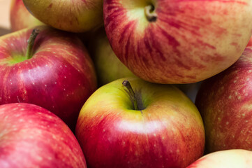 red apple close-up