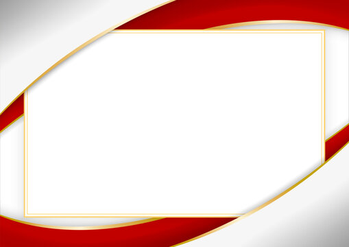 horizontal frame and border with Tongan flag