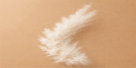 Feather on black background with tropical beach waves and white foam closeup © MONORA