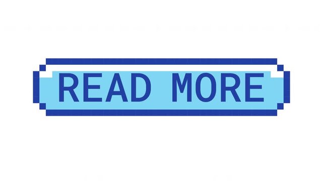 More info retro pixel button animation. Additional information. Deeper insight on topic. Extra details request. Animated 8-bit arcade-style CTA overlay. Classic game-inspired UI call-to-action
