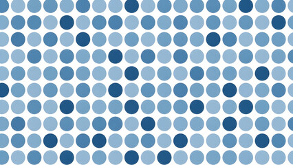 Blue oval pattern on white background