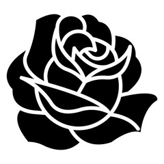 Rose Petals Vector Icon