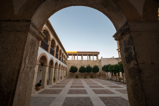 Caravaca de la Cruz old town in Spain