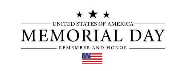 Memorial Day USA Logo