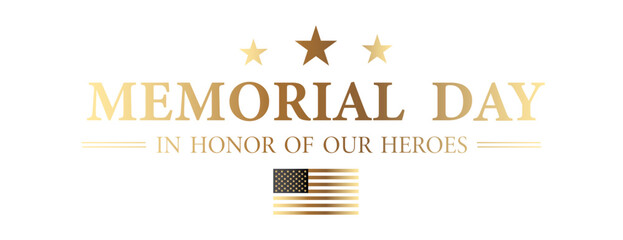 Memorial Day USA Logo