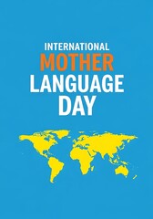 Obraz premium Celebrating the diversity of languages on international mother language day