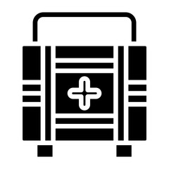 Obraz premium First Aid Post Vector Icon