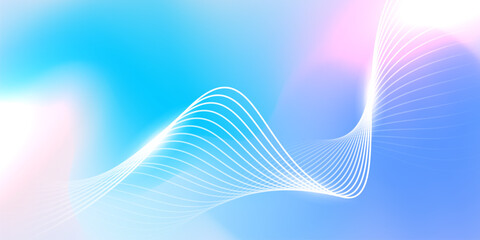 Fototapeta premium Abstract liquid wave background. Modern design vector illustration.