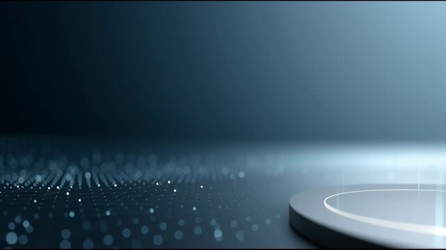 Abstract data stream light trails with copy space - abstract light trails, data stream, technology background, glowing lines, motion blur - clean commercial look, no logos, no readable text